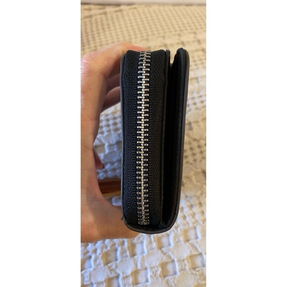 Liz Claiborne Wallet Zebra Animal Print Clutch Purse has 12 Credit Card Slots!! - Picture 8 of 12